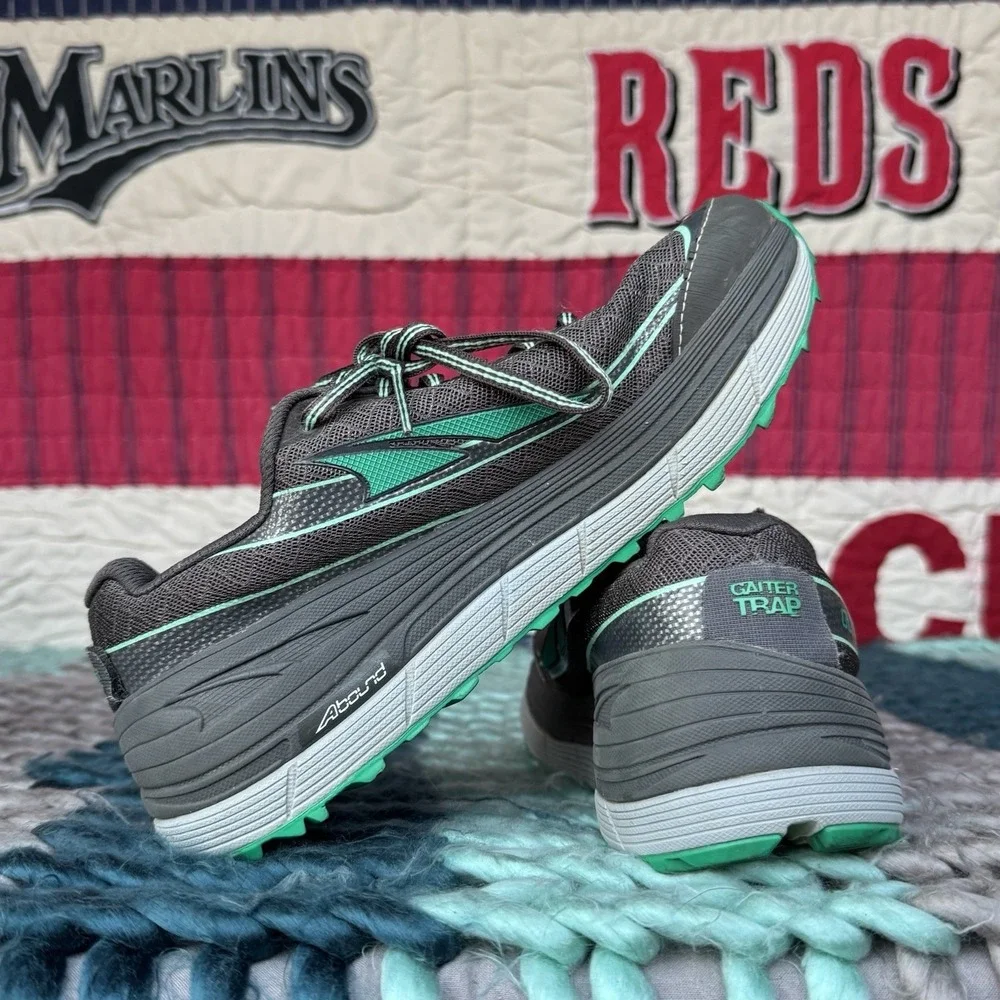Altra Olympus Women's Gray with Teal Athletic Shoes